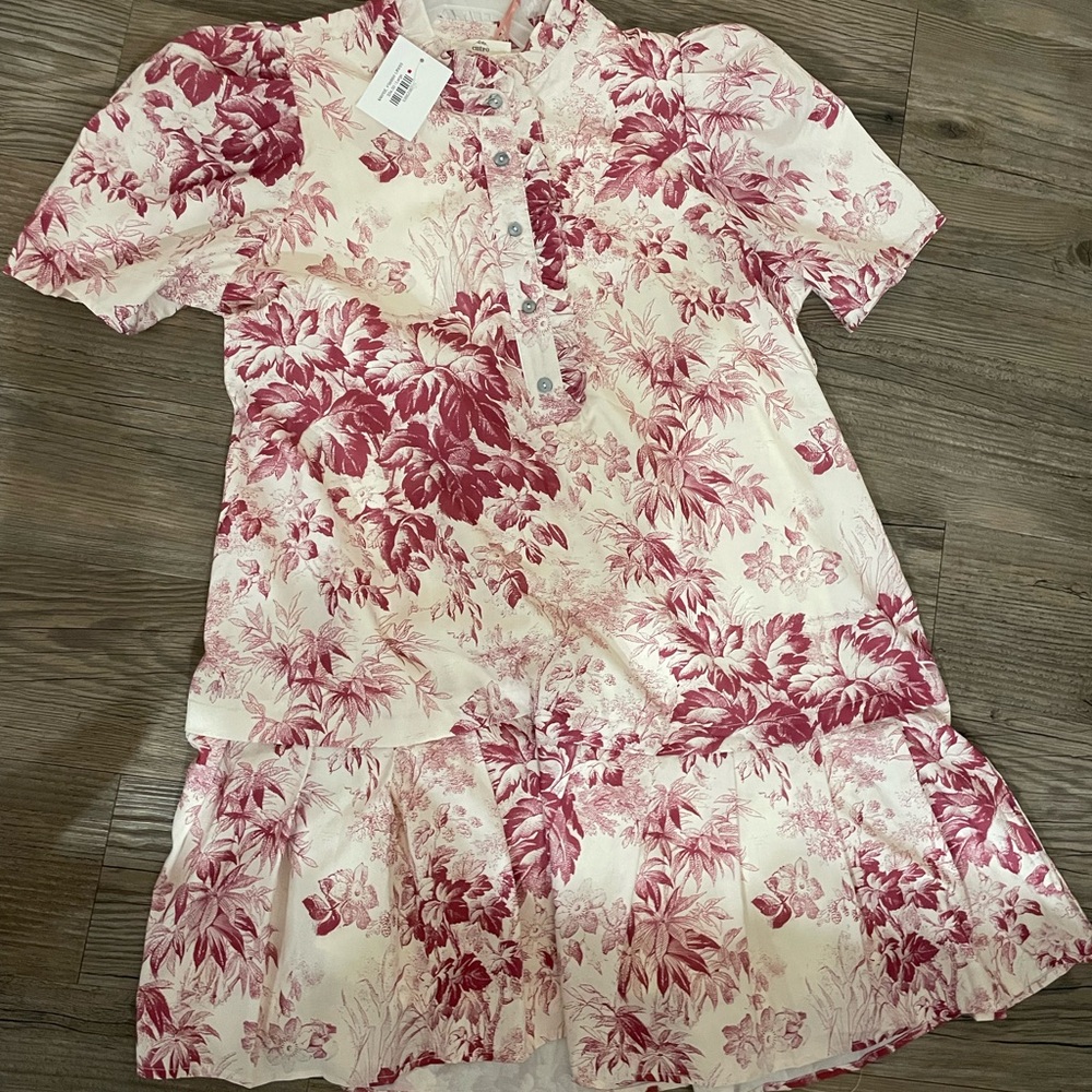 Floral Button-Up Dress